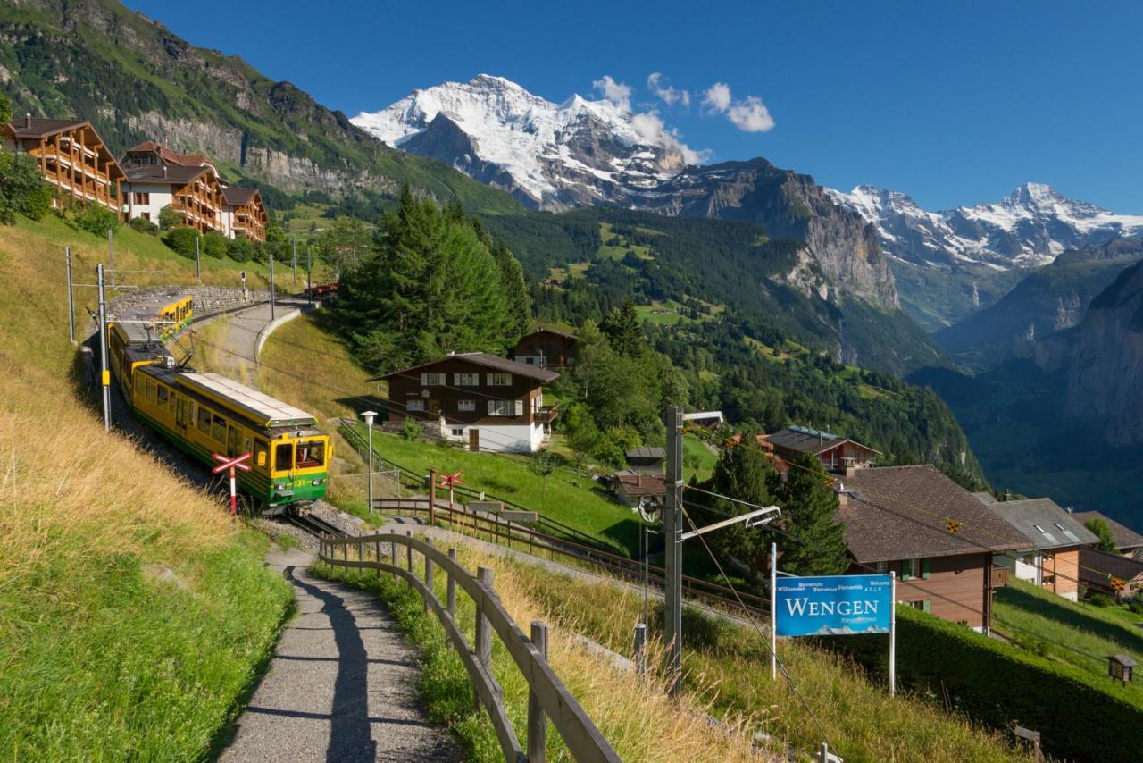 Chalet Am Acher 3 Apartment Wengen Exterior photo